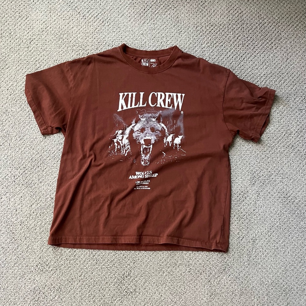 Kill Crew Oversized Midst of Wolves T-Shirt
